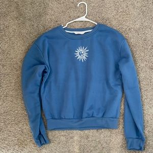 Large Blue Sun Sweatshirt
